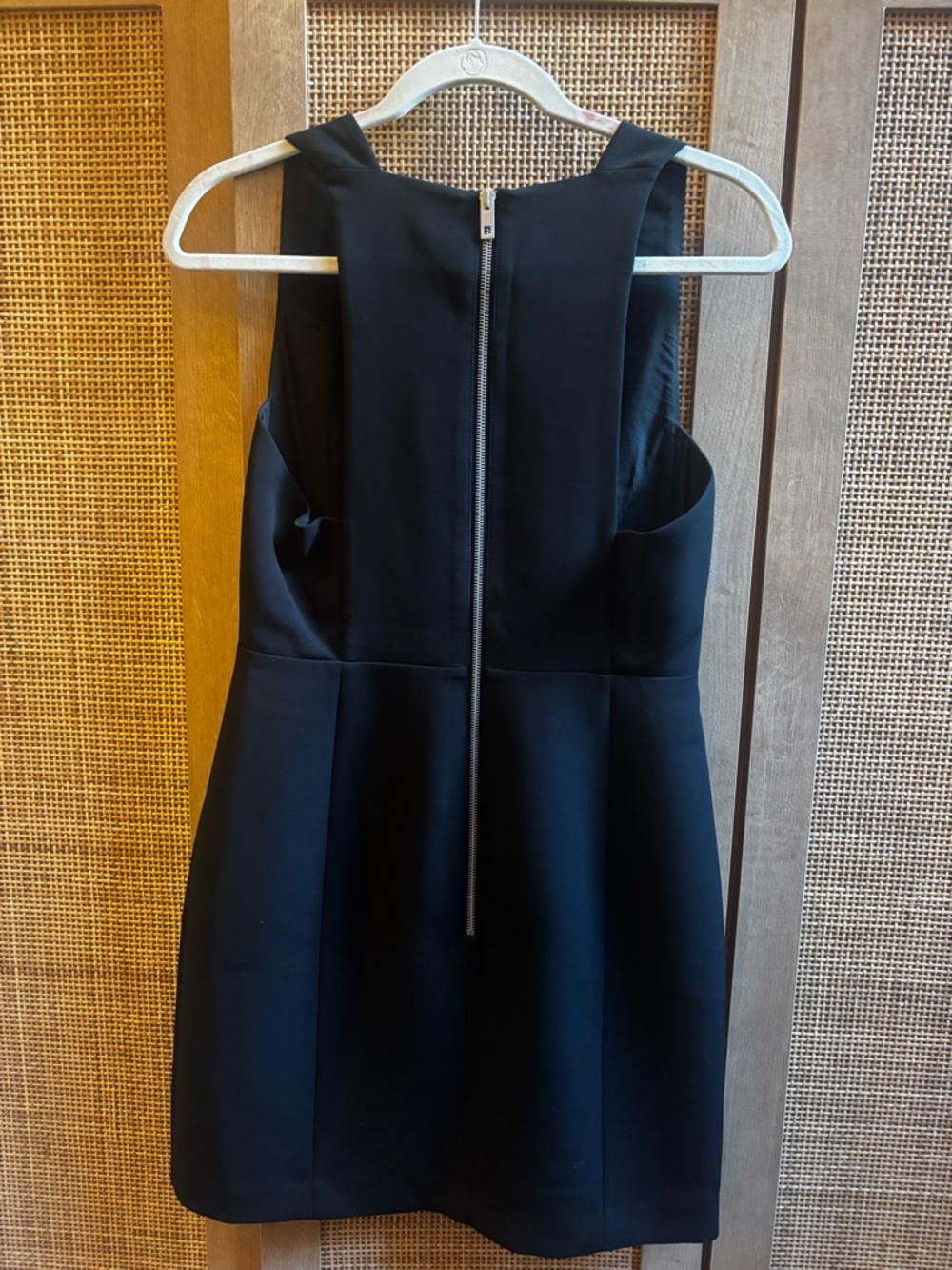 rag & bone Black V-Neck Structured Dress - Picture 3 of 3